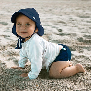 Flap Hat - Navy
