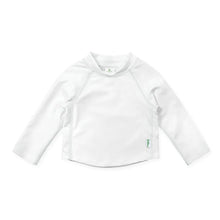 Load image into Gallery viewer, Long Sleeve Rashguard Shirt - White
