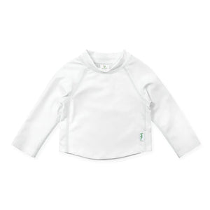 Long Sleeve Rashguard Shirt - White