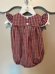 Maroon & White Bubble (Gigi)
