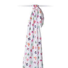 Load image into Gallery viewer, Lulujo Muslin Cotton Swaddle - Butterfly
