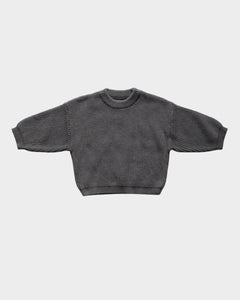 Drop-Shoulder Sweater - Graphite