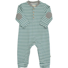 Load image into Gallery viewer, Niota Romper - Blue Stripe
