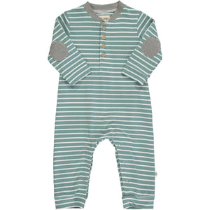 Niota Romper - Blue Stripe