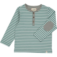 Load image into Gallery viewer, Mascot Henley Shirt - Blue Stripe
