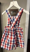 Load image into Gallery viewer, Red, White &amp; Blue Romper

