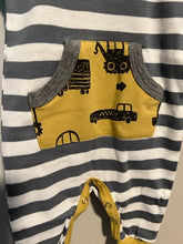 Load image into Gallery viewer, Keep Truckin Striped Romper
