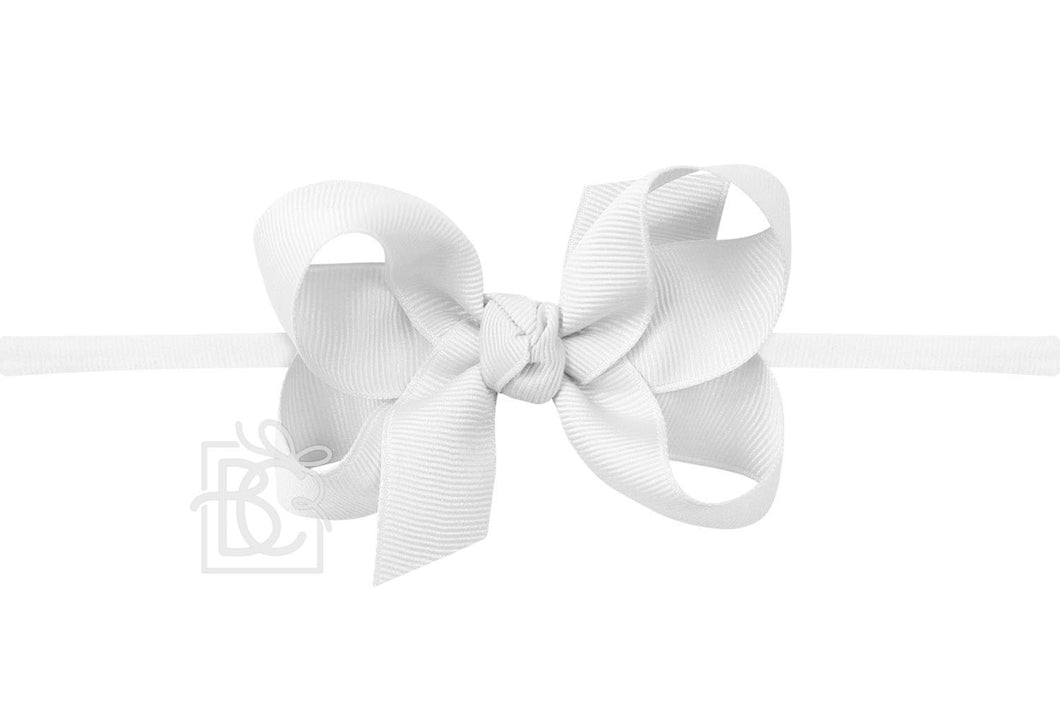 Pantyhose Headband Medium Bow