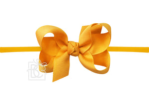 Pantyhose Headband Medium Bow