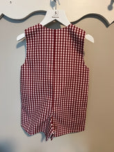 Load image into Gallery viewer, Maroon &amp; White Shortall with Tabs (Pete)
