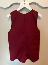 Load image into Gallery viewer, Maroon Shortall with Tabs (Pete II)
