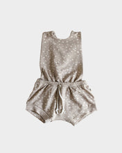 Load image into Gallery viewer, Shortie Romper - Pebbles
