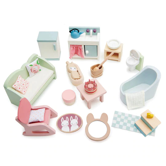 Wood Countryside Furniture Set