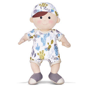 Toddler Boy In Cactus Print Outfit Doll - Enzo