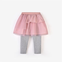 Load image into Gallery viewer, Tori Skirt with Legging - Dusty Pink &amp; Grey
