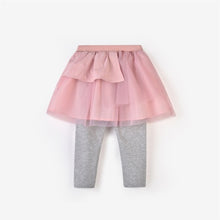 Load image into Gallery viewer, Tori Skirt with Legging - Dusty Pink &amp; Grey
