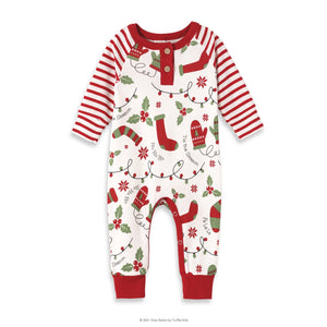 Tis The Season Henley Romper